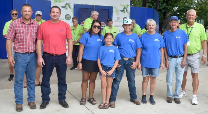 Chelsea farm family honored with ‘The Way We Live’ award at Iowa State Fair